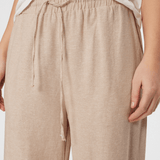 Freequent Lava Bukser - Dame - SAND MELANGE