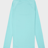 Whole Hearted Langærmet UV trøje - Pige - Aqua Splash - Gumpel & Co