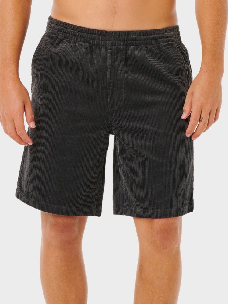 Premium Surf Cord Shorts - Herre - Black - Gumpel & Co