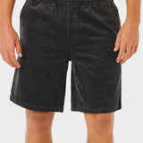 Premium Surf Cord Shorts - Herre - Black - Gumpel & Co