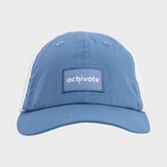 Blaze Foldable Solid Trucker Cap - Unisex - Blue - Gumpel & Co