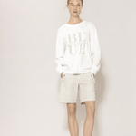 Joanna crewneck Sweat - Dame - Milk - Gumpel & Co