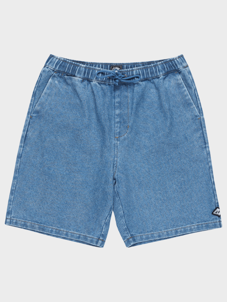 Billabong Larry Denim Shorts i Fløjl - Herre - Ocean Wash