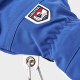 Army Leather Heli 5 fingre Skihandsker - Unisex - Royal Blue