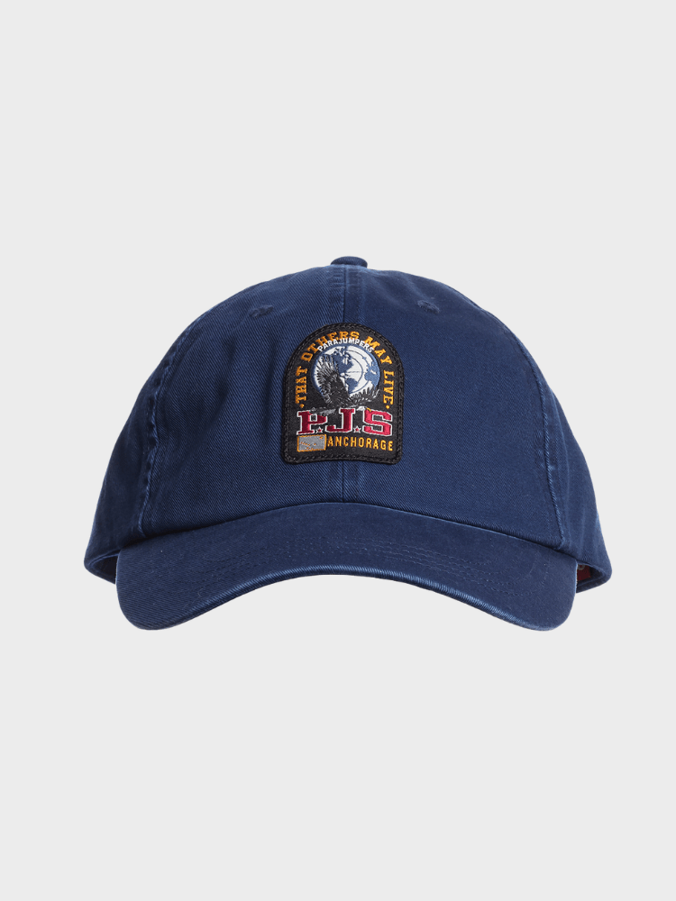 Patch Kasket - Unsex - Cadet Blue - Gumpel & Co