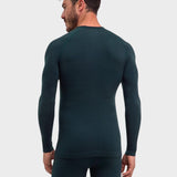 Mens Thermozone Long-sleeve shirt Wool-Tech - Holly