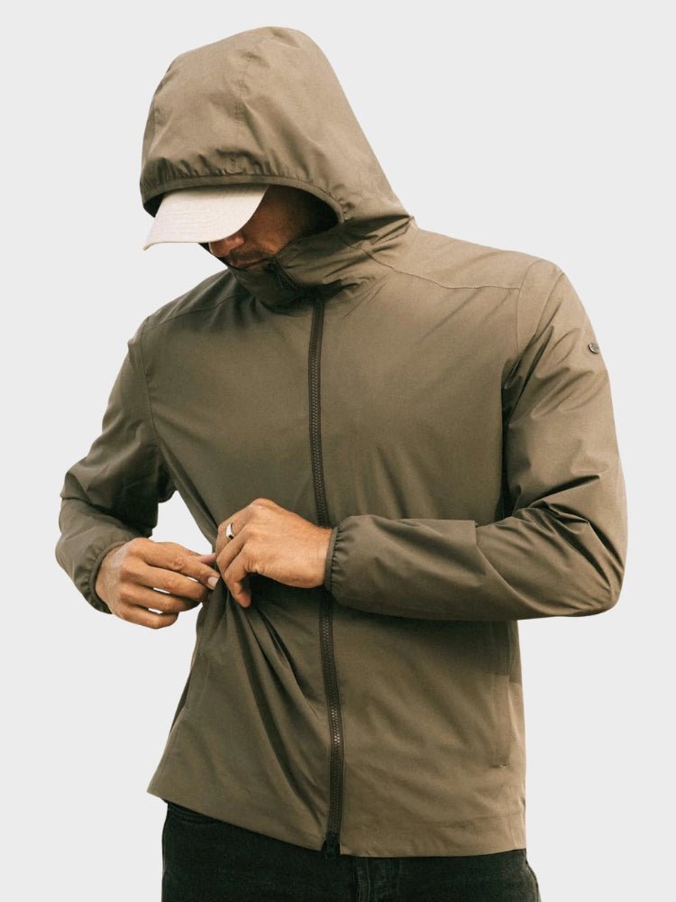 Scandinavian Edition Hood II Vindjakke - Herre - Cedar