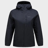 Freelight Reversible Midlayer med Hætte - Dame - Sort