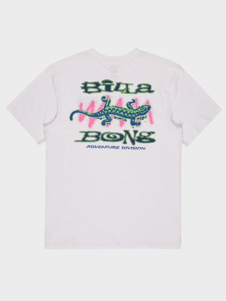 Lizard T-Shirt - Herre - Hvid - Gumpel & Co