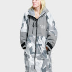 White Water Robe - Arctic Camo / Grå - Gumpel & Co