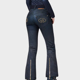 Fuji Skibukser - Dame - Raw Denim