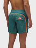Iconic Stretch Waist Mid Length Badebukser - Herre - Camo Green 02