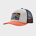 Patagonia Trucker Cap - Børn - Ridge Rise Stripe: Coho Coral