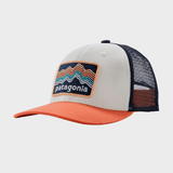 Patagonia Trucker Cap - Børn - Ridge Rise Stripe: Coho Coral
