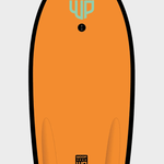 Woop Boogie Wave Power Bodyboard - Unisex - Seagreen Tangerine - Gumpel & Co