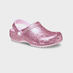 CROCS Classic Chunky Glitter Clog Crocs - Børn - Pink Milk