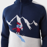 AfterSki Sweater - Herre - Navy Blue