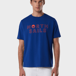 NORTH SAILS T-shirt med grafisk print - Herre - Electric Blue
