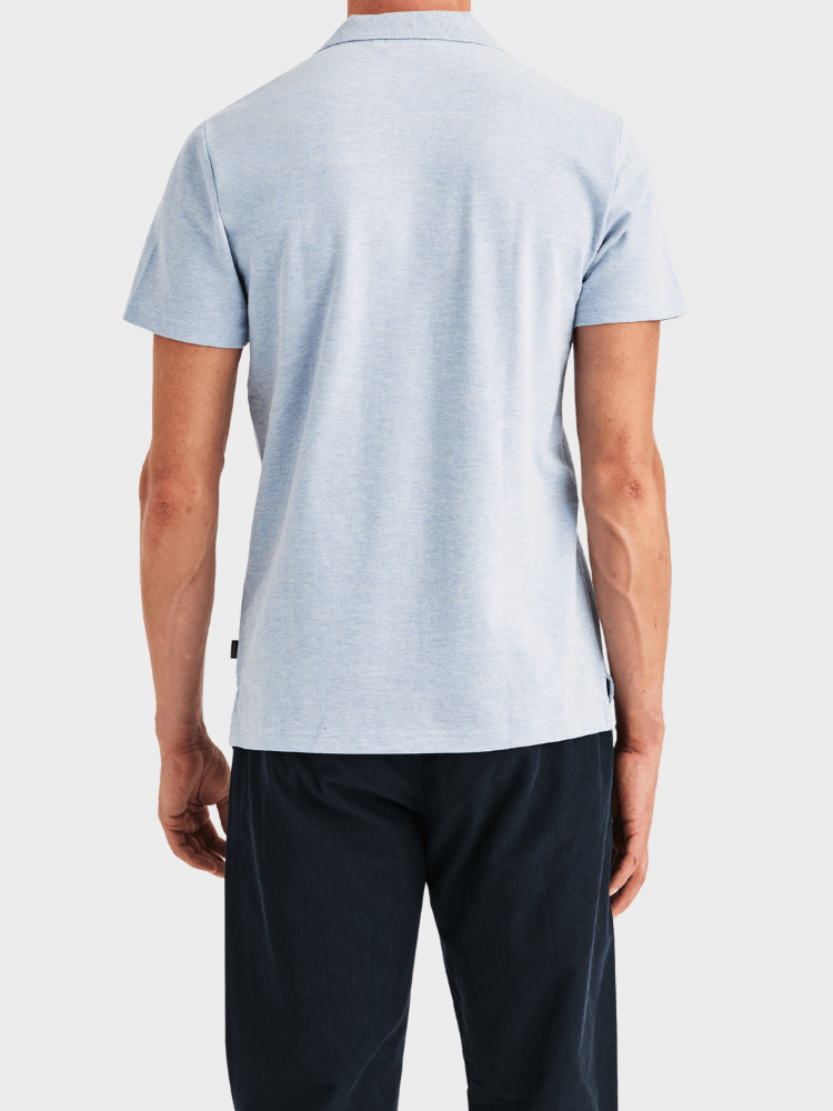 Morris Dylan Piqué Shirt - Blue