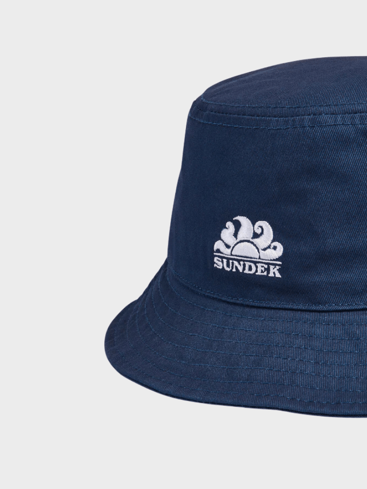 Sundek Embroidered Logo Bøllehat - Unisex - Navy