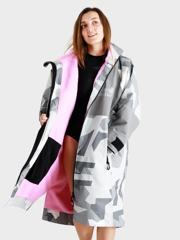 White Water Robe - Arctic Camo / Pink - Gumpel & Co