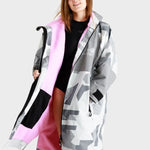 White Water Robe - Arctic Camo / Pink - Gumpel & Co