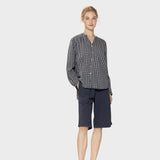 BLUE SPORTSWEAR Lisamarie linen Bermudas - Dame - Dusty Navy