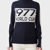 WorldCup Sweater - Dame - Navy Blue