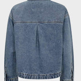Kalia Jakke - Dame - MEDIUM BLUE DENIM