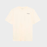 Back print T shirt - Herre - Egret