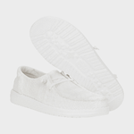 Hey Dude Wendy Crochet Lace - Dame - White