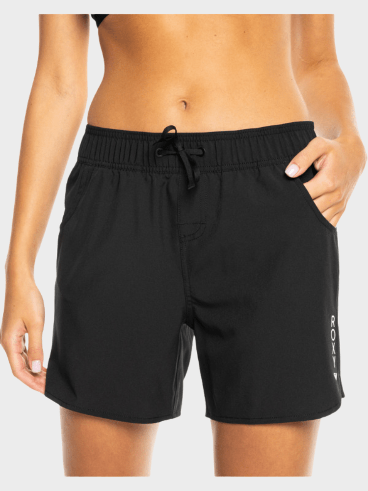 Roxy Roxy Wave 5 Inch Badshorts - Dame - Anthracite
