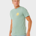 Wettie Passage Icon T shirt - Herre - Aloe - Gumpel & Co
