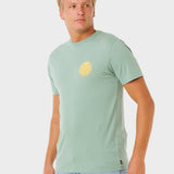 Wettie Passage Icon T shirt - Herre - Aloe - Gumpel & Co
