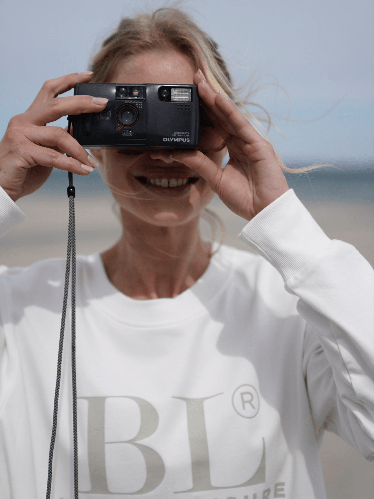 Joanna crewneck Sweat - Dame - Milk - Gumpel & Co