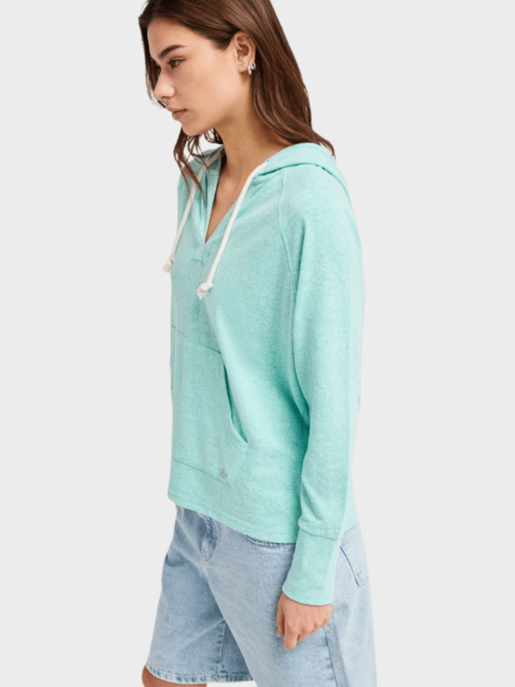 Roxy Destination Surf Top - Dame - Pool Blue