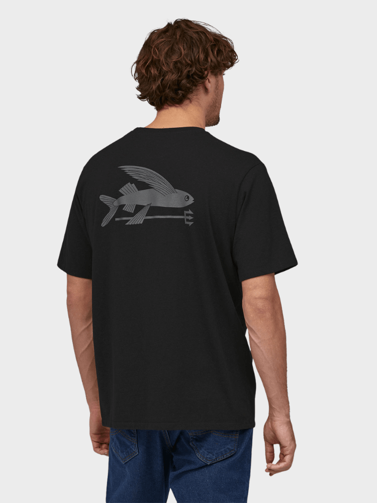 Flying Fish Responsibili - Tshirt - Herre - Ink Black - Gumpel & Co