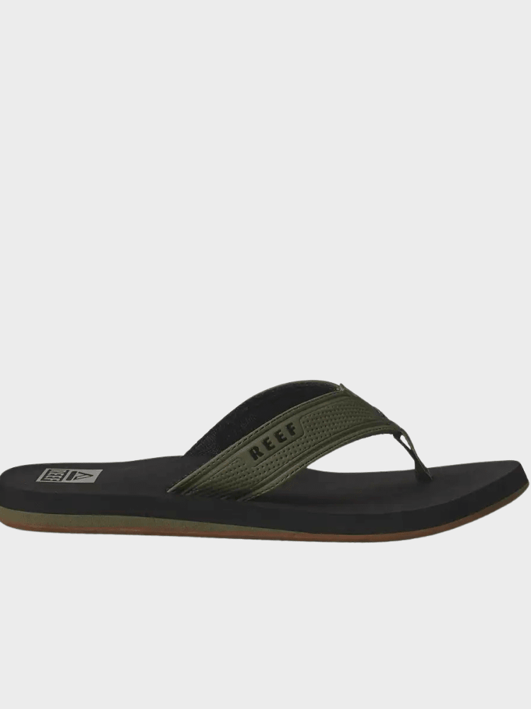 The Layback Klipklapper - Herre - Black/Olive - Gumpel & Co