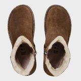 Uppsala Zip Shearling Smal - Unisex - Dark Tea