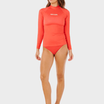 Rip Curl Classic Surf Ls UPF UV trøjer - Dame - Red