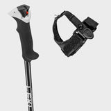 Stella S Skistav - White / Dark Anthracite - Gumpel & Co