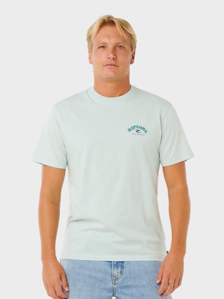 Rip Curl Shred Til T shirt - Herre - Spray Green