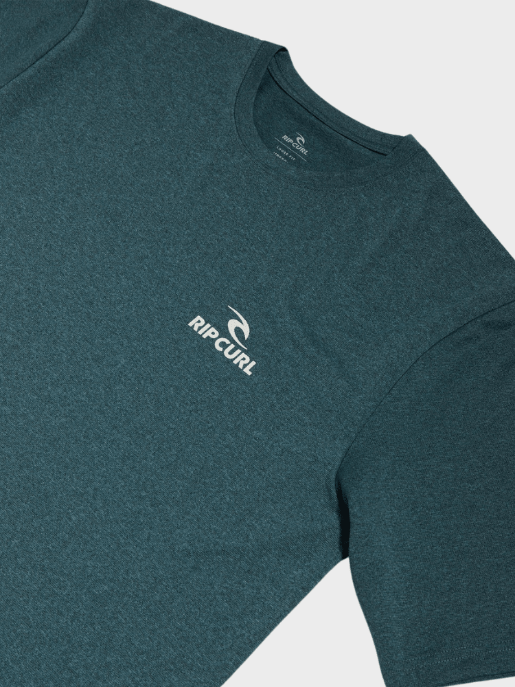 Rip Curl Stack UPF S/S UV trøjer - Herre - Navy Marle