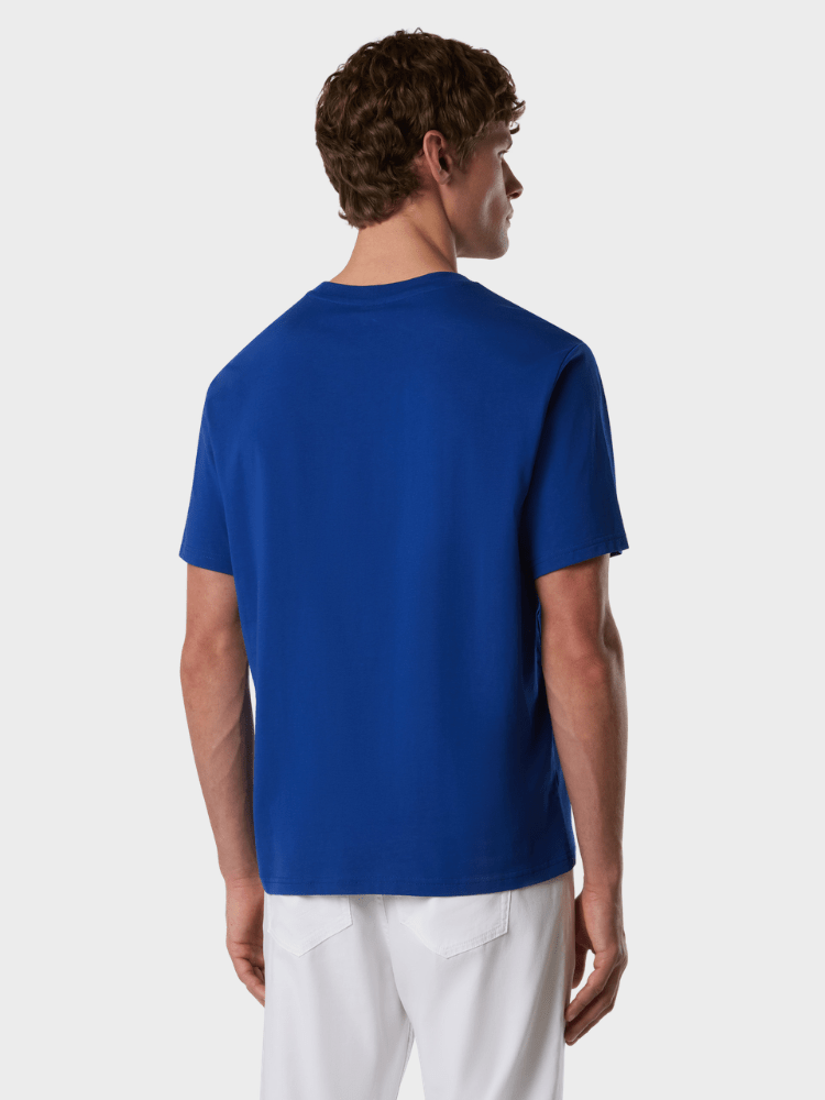 NORTH SAILS T-shirt med grafisk print - Herre - Electric Blue
