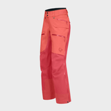 W lofoten Gore Tex Pro Skibukser - Dame - Deep Sea Coral/Baked Apple