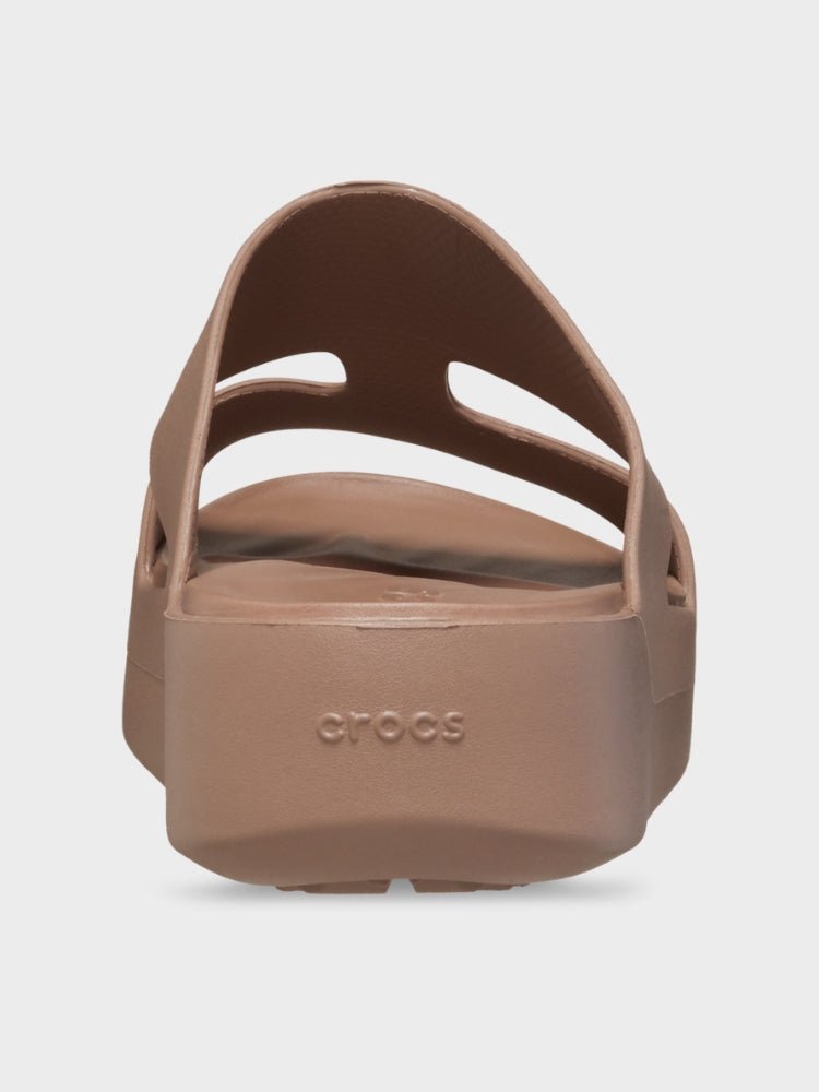 CROCS Getaway Platform H-Strap Crocs - Voksen - Latte