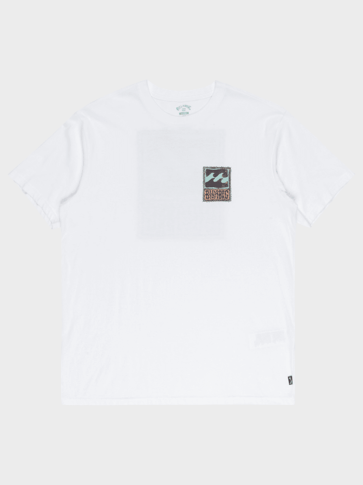 Stamp T-Shirt - Herre - Hvid - Gumpel & Co