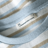 KNOWLEDGE COTTON APPAREL Rib T-shirt - Dame - Multi color stripe