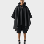 Hunter Hunter Packable Poncho - Unisex - Sort