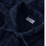 Loose corduroy overshirt Skjorte - Herre - Night Sky